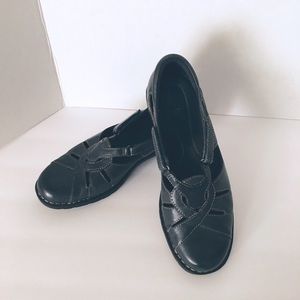 Clark Loafers Navy Blue Size 10 W